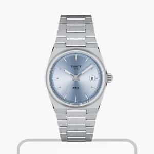 Tissot PRX Swiss Quartz 35mm Light Blue Dial Unisex Watch